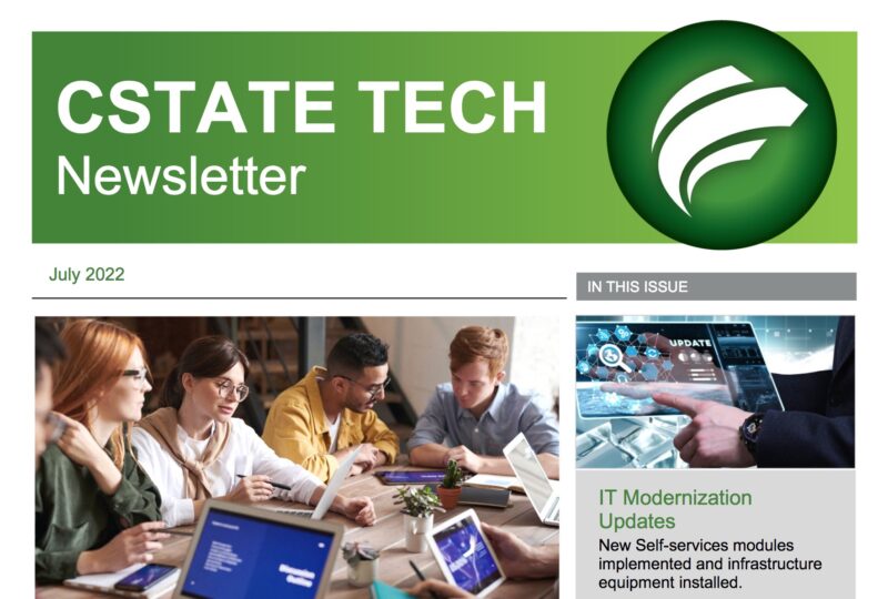 CState Tech Newsletter July 2022