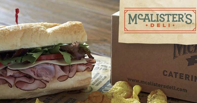 Photo of McAlister's box lunch