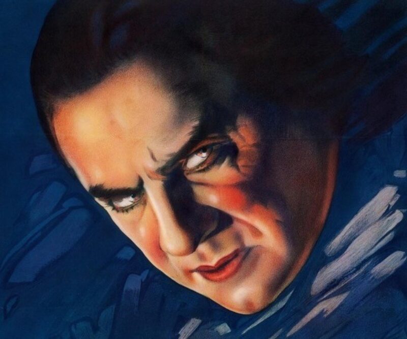 Dracula movie poster close-up