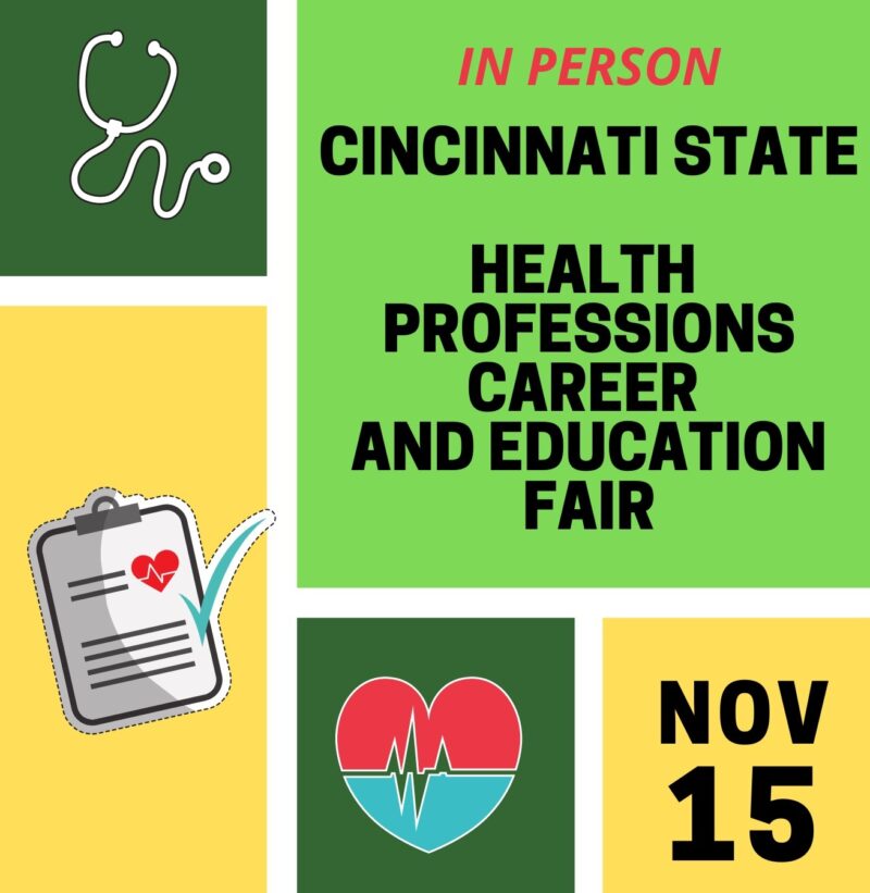 Health Career & Education fair flyer