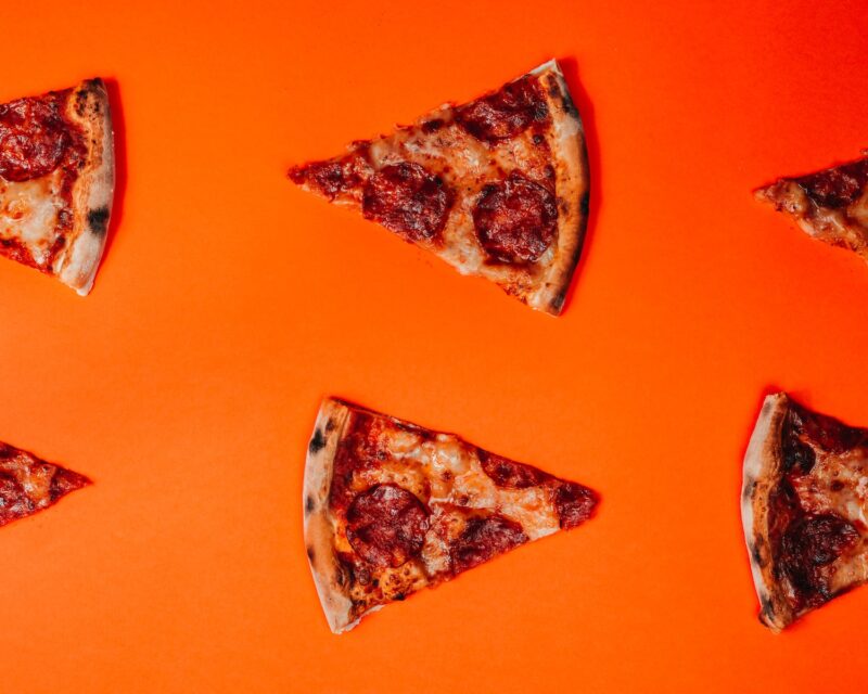 slices of pizza