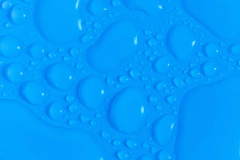 Close-up view of water droplets