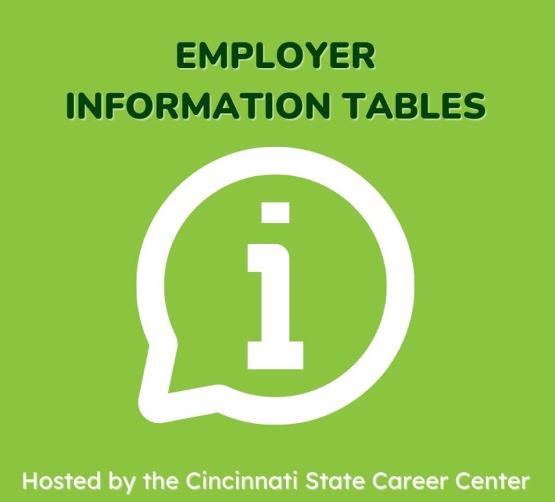 Career Center Employer Information Table logo