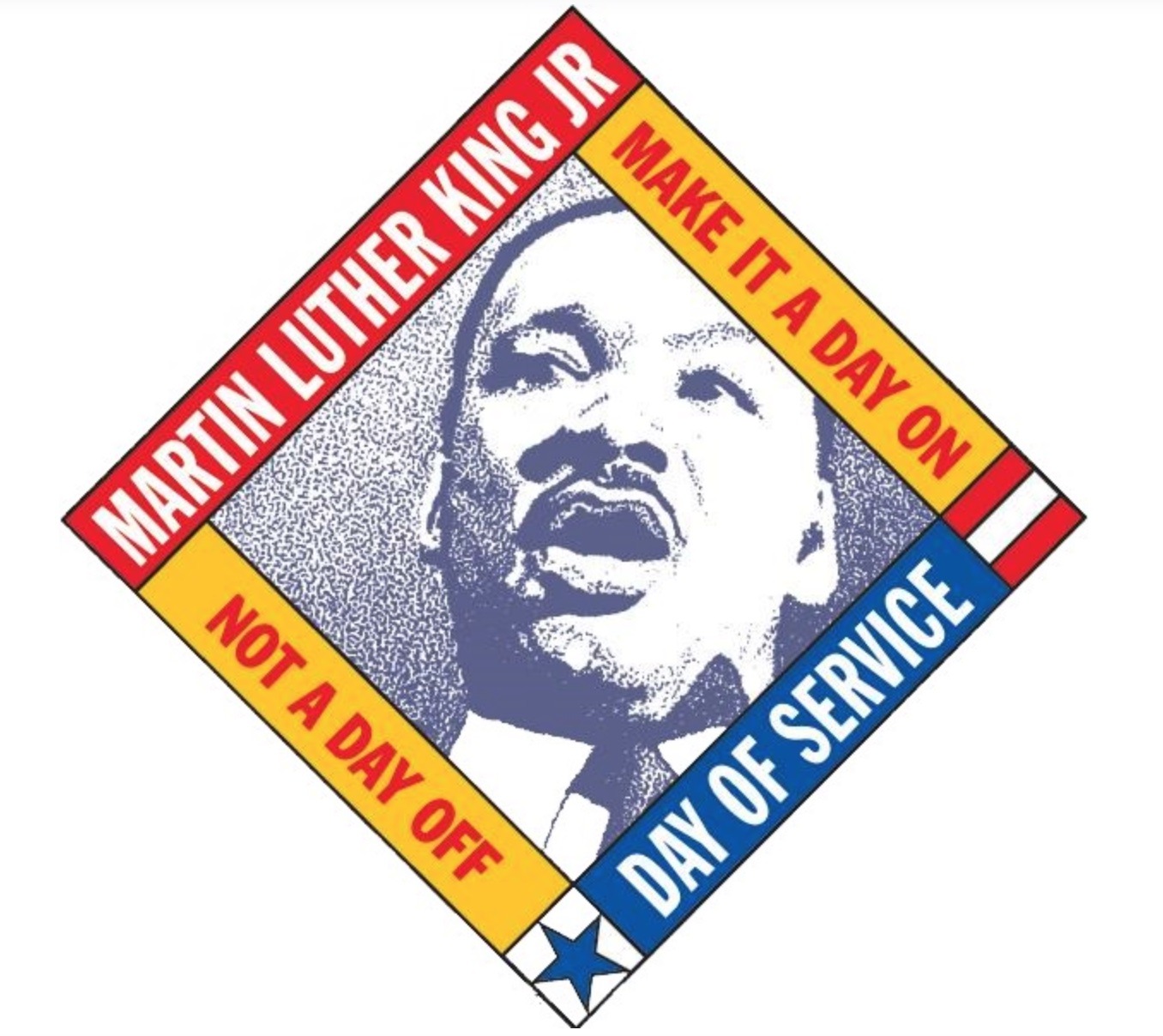 MLK Day of Service Logo