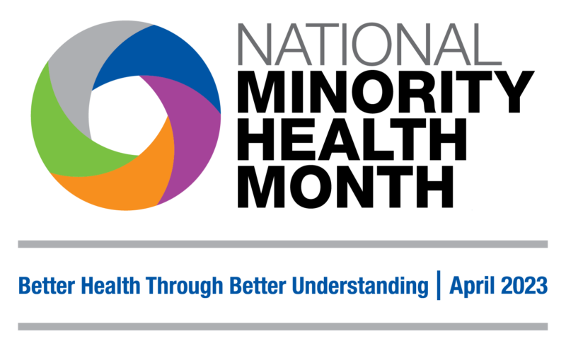 National Minority Health Month logo