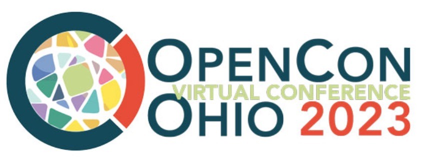 OpenCon 2023 conference logo