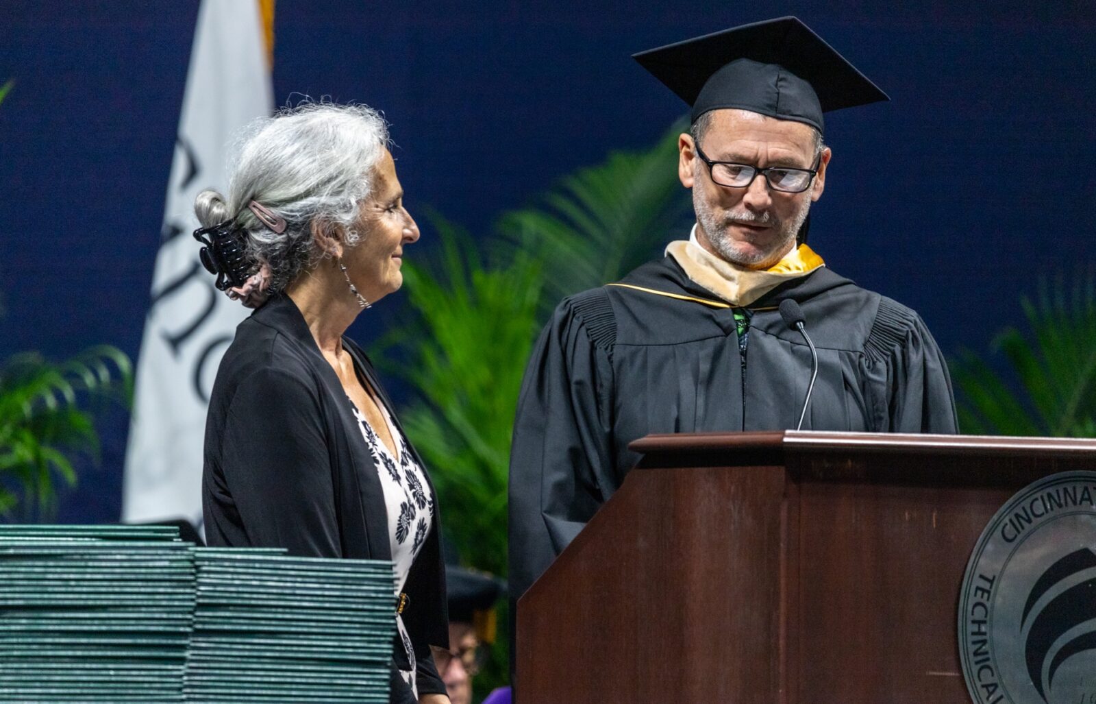 Jeanne Weiland and John Silverman