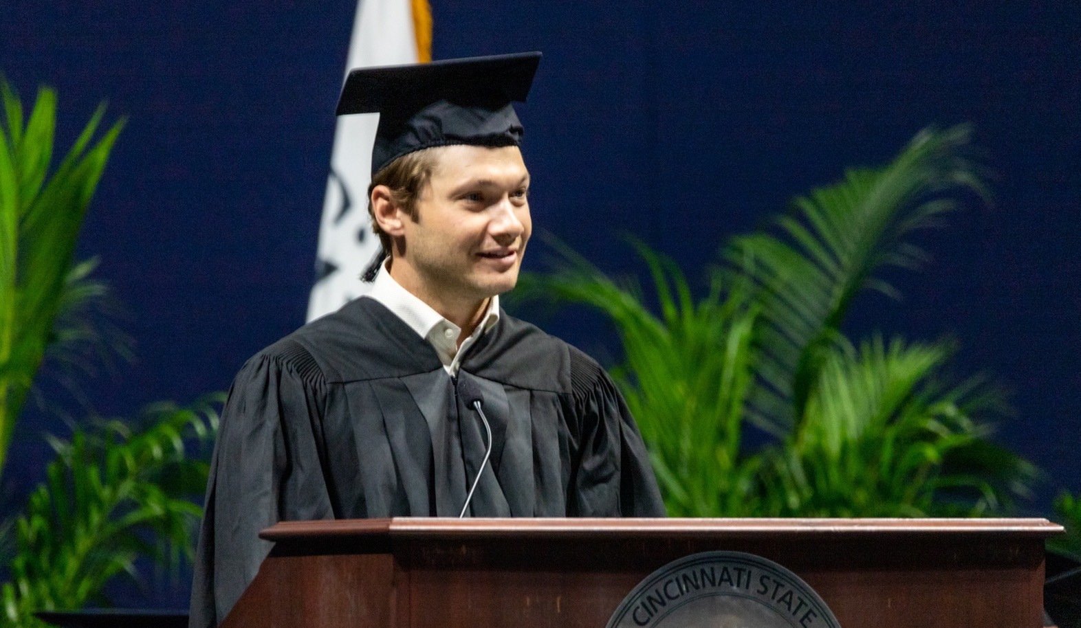 Dillon Ruby, President of the Cincinnati State Alumni Association