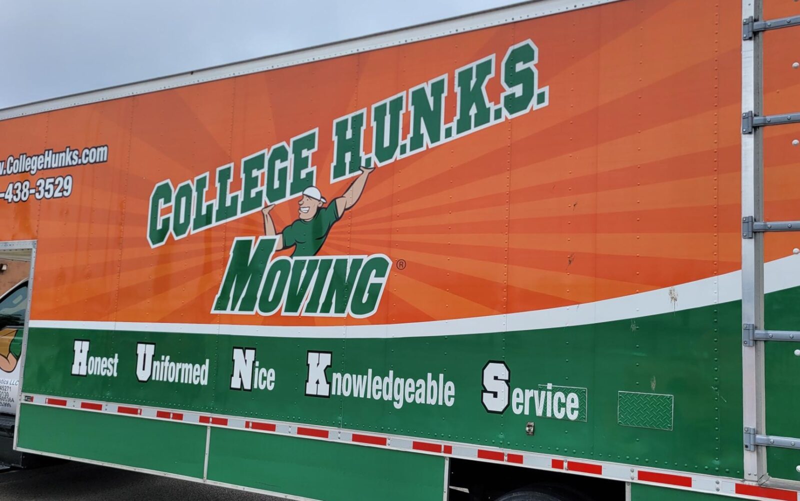 College Hunks moving company truck