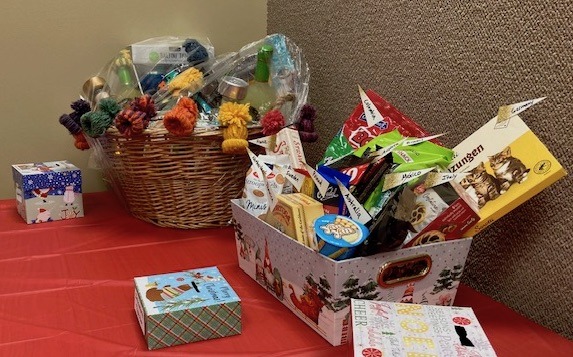 Margarita basket & international food basket