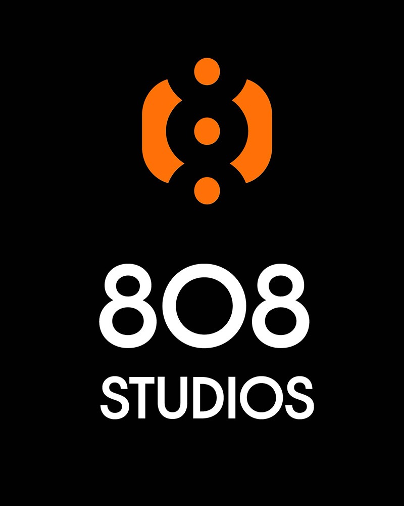 Logo design for 808 Studios by Braizlee Browning