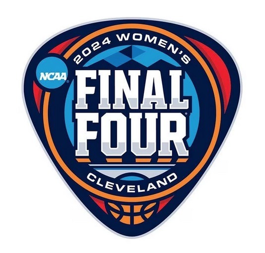 NCAA basketball women's final four logo 2024