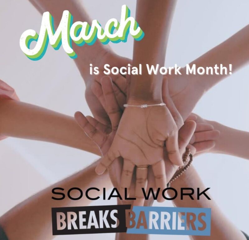 Social Work Month logo