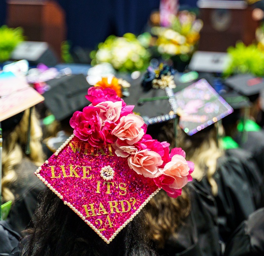 Commencement 2024 - decorated hat