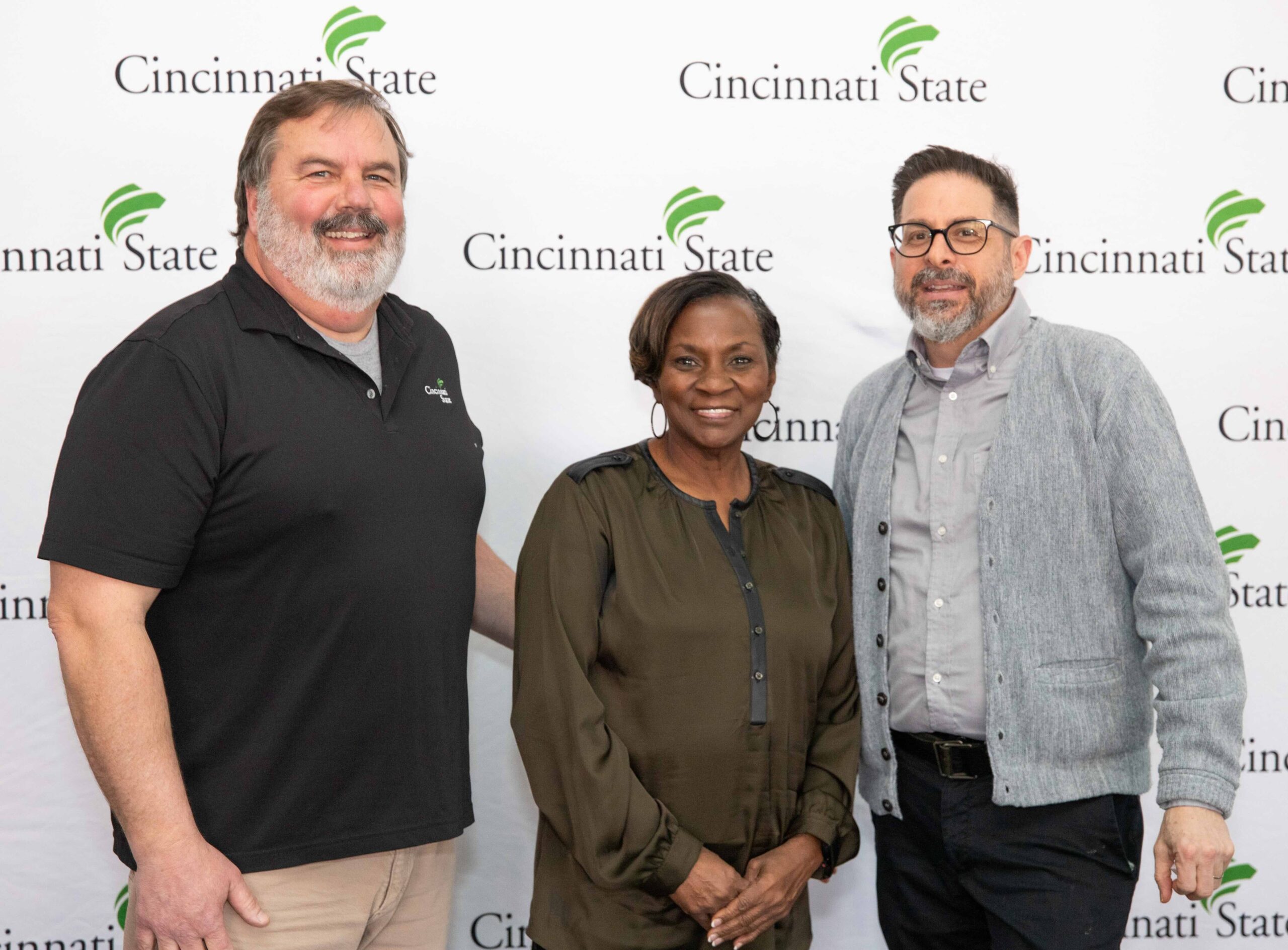25 years: Larry Feist, Janice Lockett, Geoff Woolf