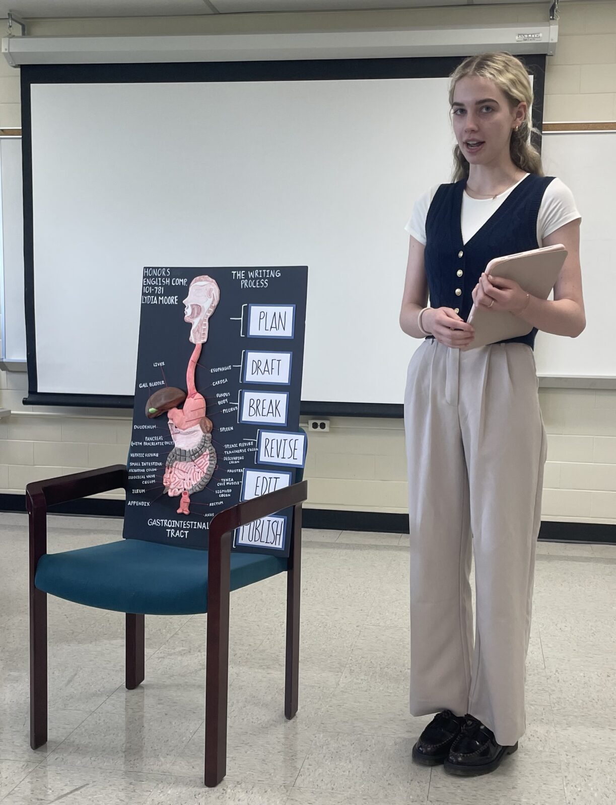 Lydia Moore describes how writing resembles digestion