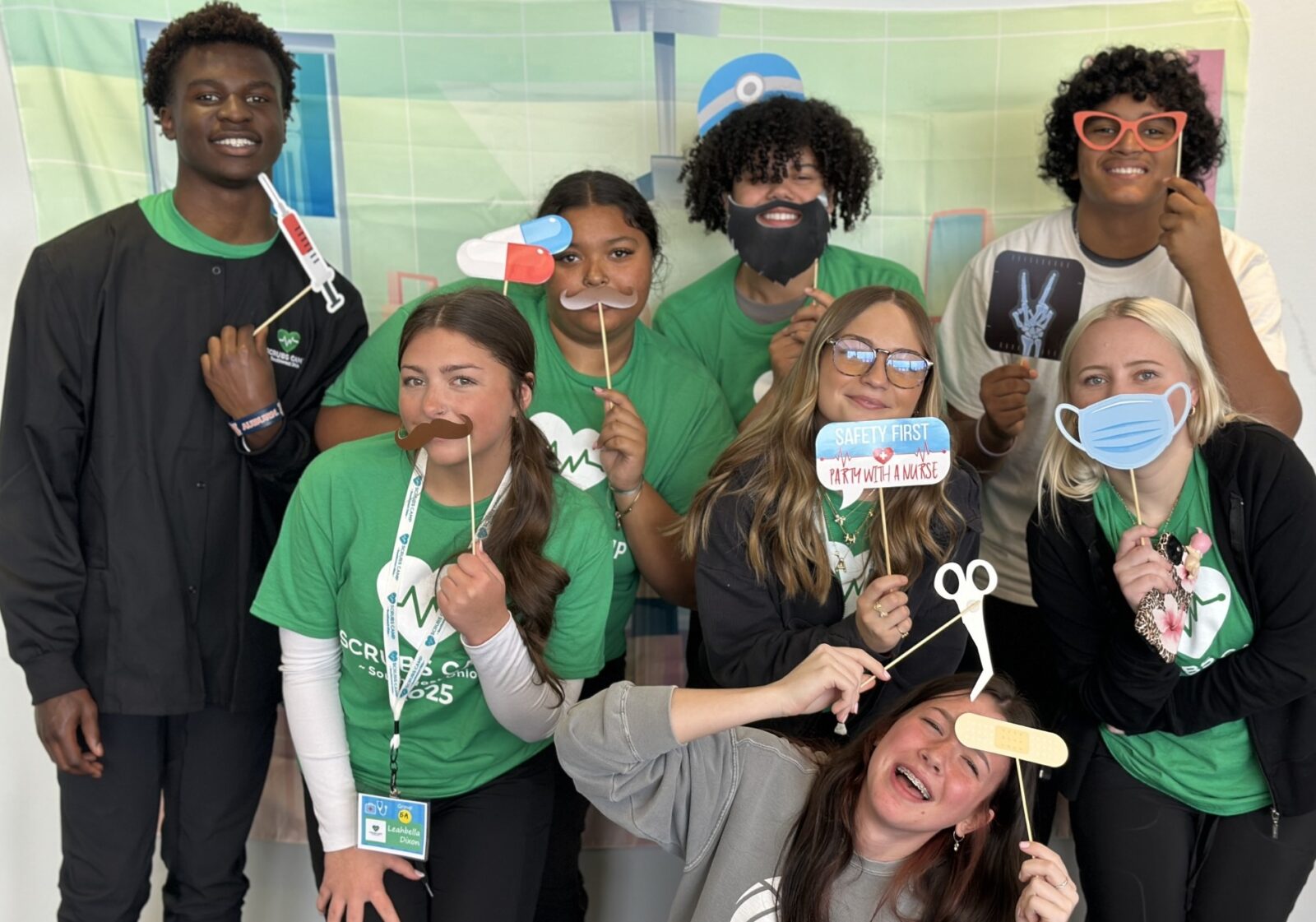 Students take time for fun at Scrubs Camp 2025