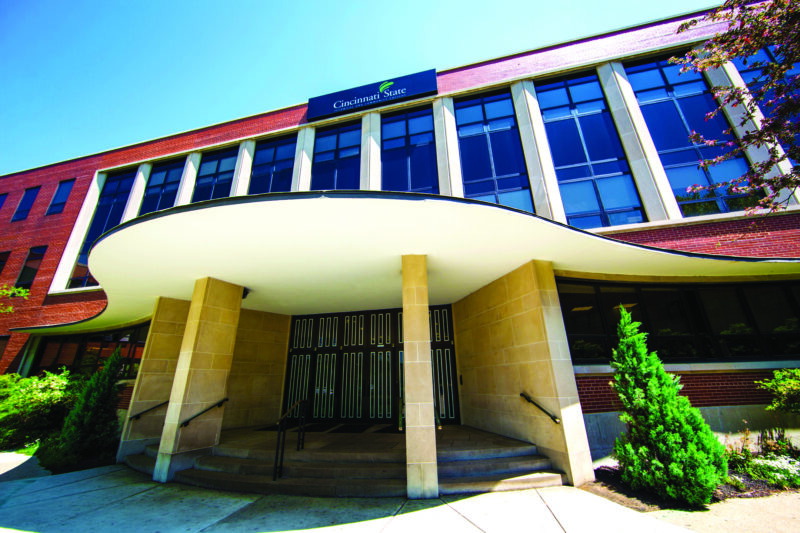 Cincinnati State Campus photo - Main Bldg entrance