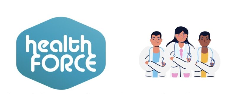 Logo for HealthForce 2025 event