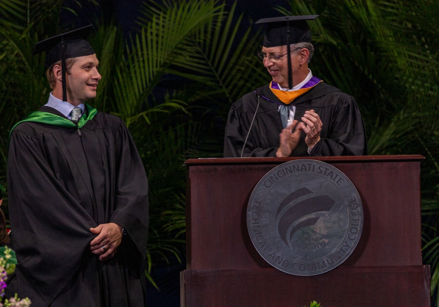 Dillon Ruby, ‘13 & Randy Kappesser, ’81