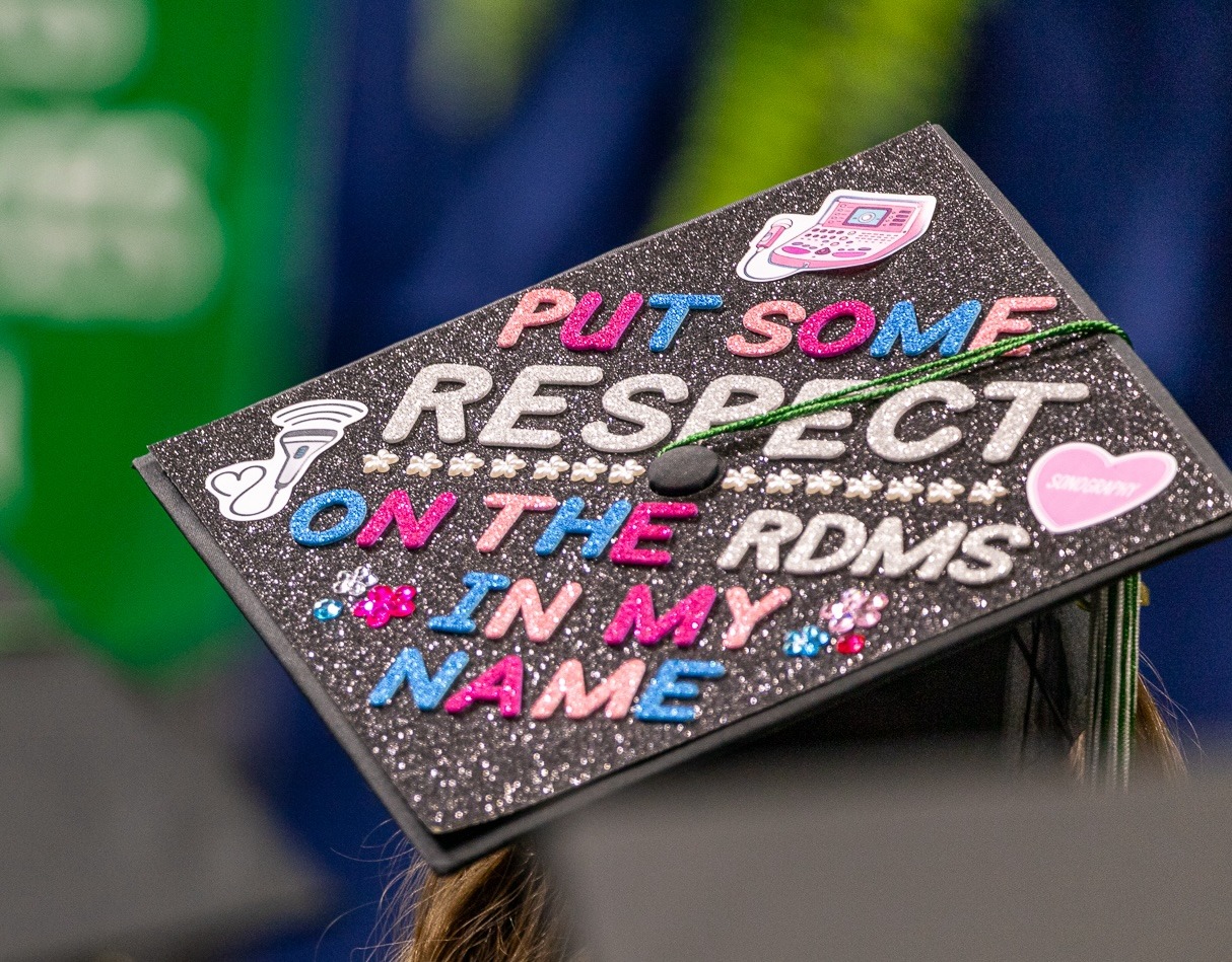 Commencement cap - Put some respect on my name