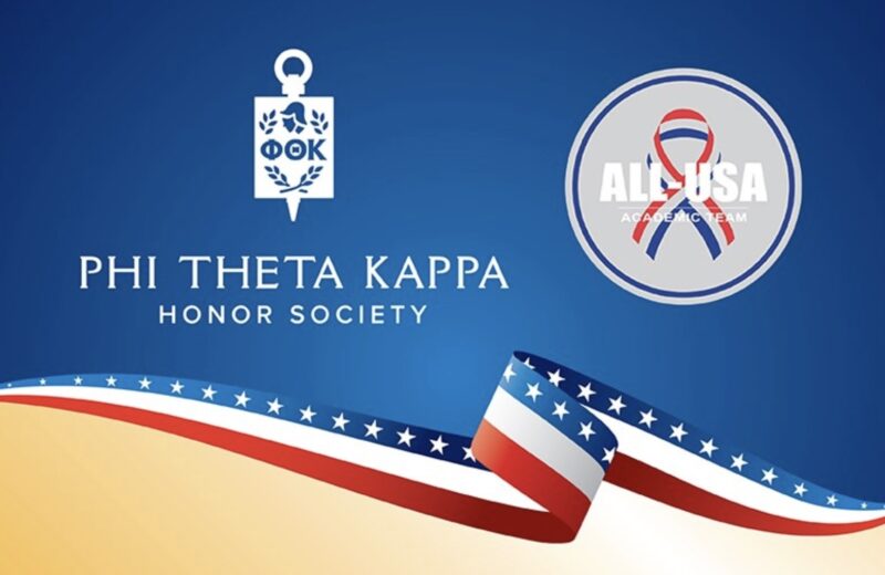 Logo for Phi Theta Kappa All-USA Academic Team