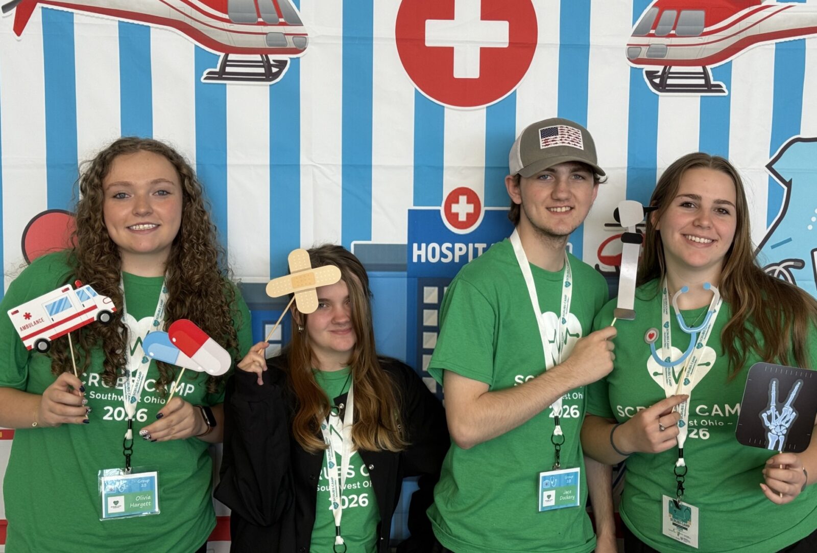 Having fun while thinking about healthcare careers